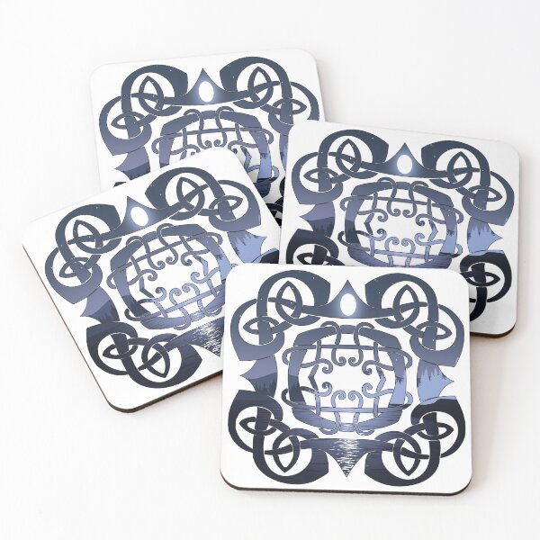 Item preview, Full Moon Over The Ocean Celtic Knot designed and sold by damonasplace.