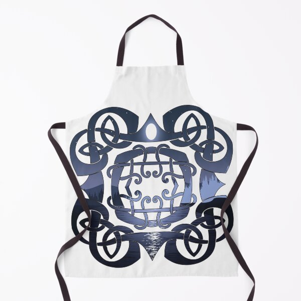 Item preview, Full Moon Over The Ocean Celtic Knot designed and sold by damonasplace.