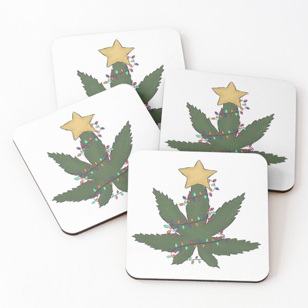 Item preview, Marijuana Leaf Christmas Tree designed and sold by jeananastore.