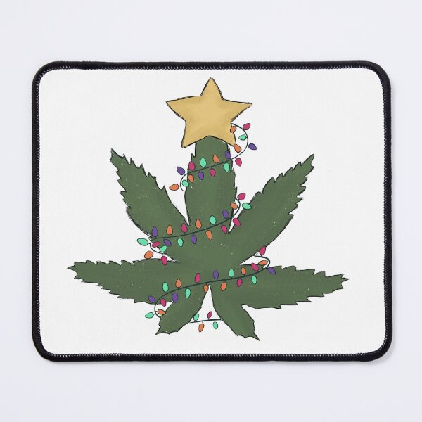 Item preview, Marijuana Leaf Christmas Tree designed and sold by jeananastore.