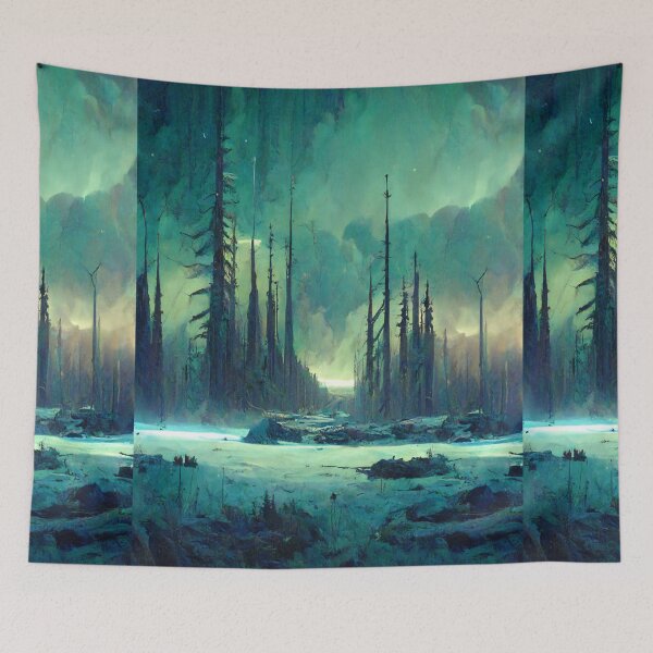 Artikelvorschau, Planet Warz - Forestada - Verlorenes gefrorenes Holz "Planet Lightda" entworfen und verkauft von Brazz Official.