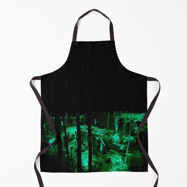 Item preview, green ferns at night designed and sold by Rosefurn.