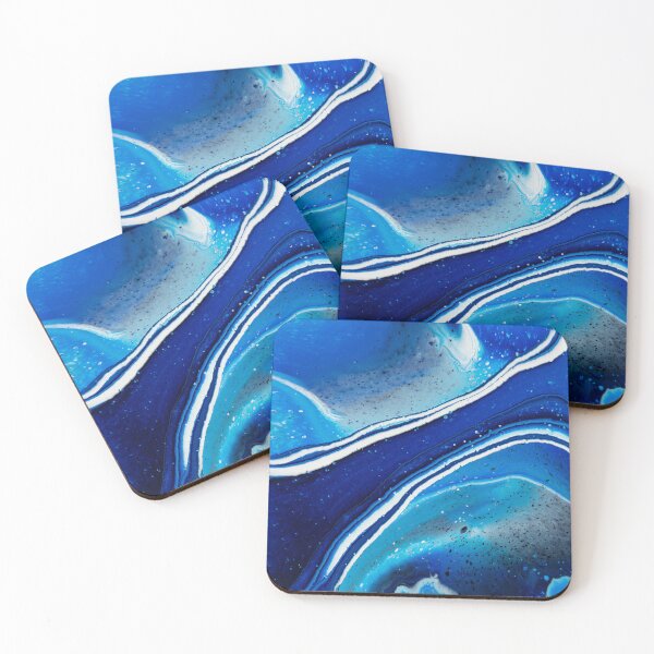 Item preview, "Underwater Connection" - Painting: Rippling Waves Water Beach  designed and sold by daniellawrieart.