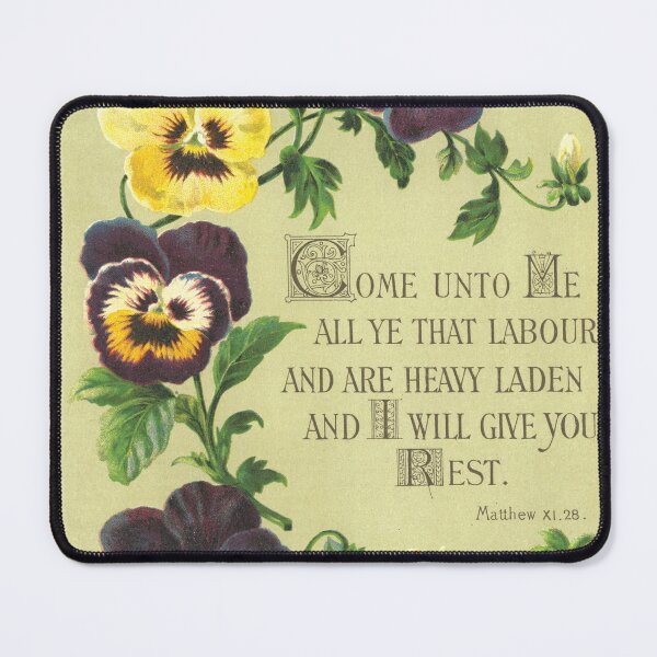 Item preview, Come Unto Me. Matthew 11:28 designed and sold by Pictures With A Message.