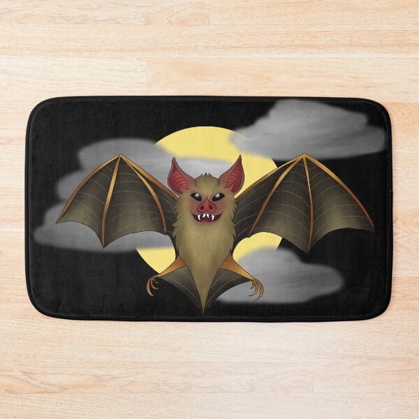 Item preview, Halloween Moon Vampire Bat designed and sold by ChronicCrafting.