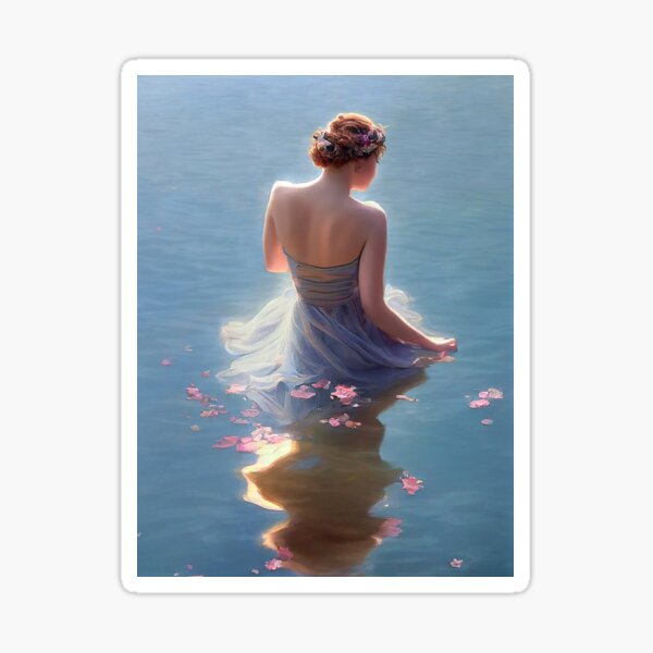Item preview, Floating designed and sold by nicolelilyart.
