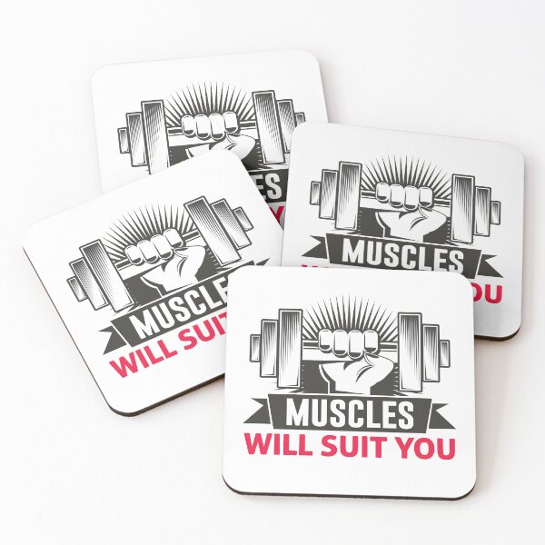 Item preview, Muscles Will Suit You designed and sold by FanityPrints.