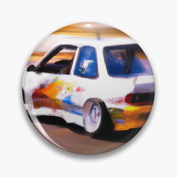 Item preview, JDM Car Drifting Oil Painting designed and sold by phonkinator.