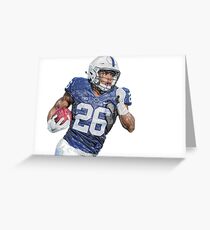Saquon Barkley Greeting Card
