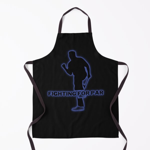 Item preview, Fighting for Par Blue Glow Celebrating Par Putt designed and sold by FuddalanDesigns.