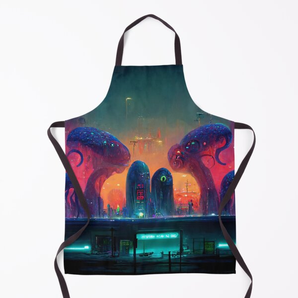 Item preview, Neon Squid City designed and sold by MagicGoddess.