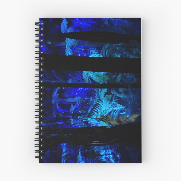 Item preview, blue ferns at night designed and sold by Rosefurn.