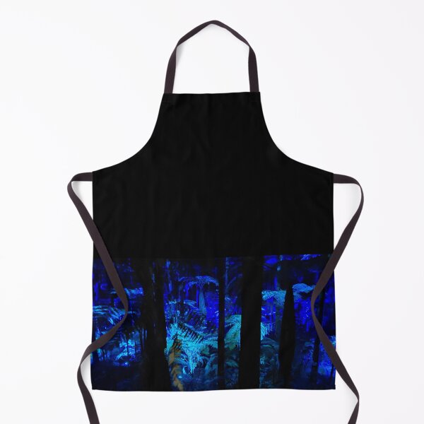 Item preview, blue ferns at night designed and sold by Rosefurn.