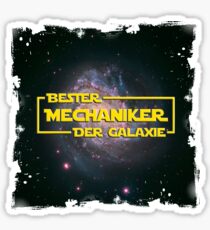 Space > Bester Mechaniker der Galaxie > Nerd Sticker