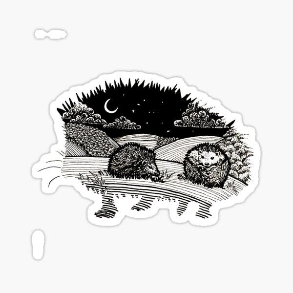 A Midnight Roll Sticker