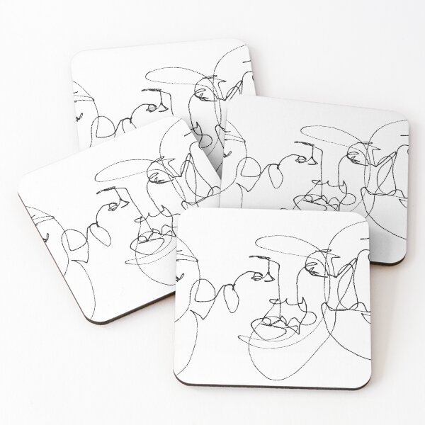 Item preview, Connected Line Drawing Faces designed and sold by Anna H.