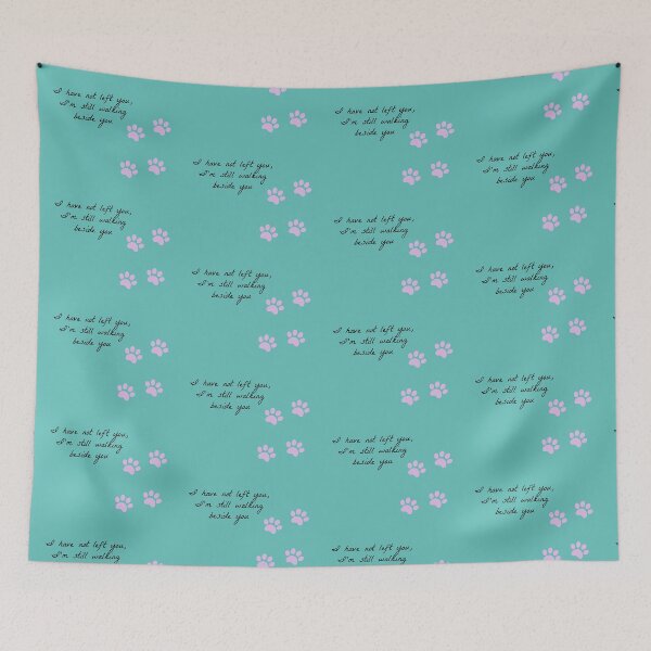 Item preview, I have not left you, I'm still walking beside Pet Memory Illustration designed and sold by MicbellaArt.