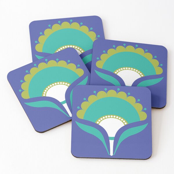 Item preview, Mod Art Deco Flower Burst Series [CP22098d] designed and sold by Carina Parry Studios.
