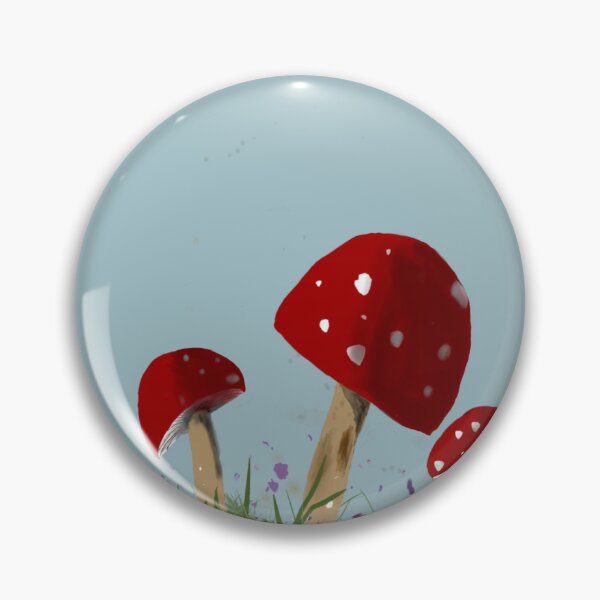 Item preview, Small Red Mushrooms designed and sold by designs-by-ann.