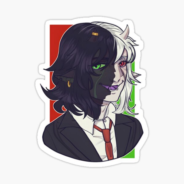 Ranboo Smile Art Sticker For Sale By Dominickhat Redbubble