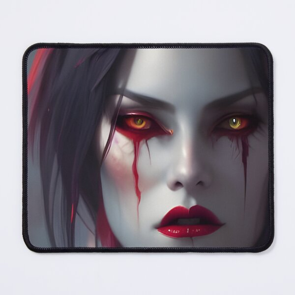 Item preview, Vampire Lady Seductress Crying Blood Art Alluring designed and sold by Eliteijr.