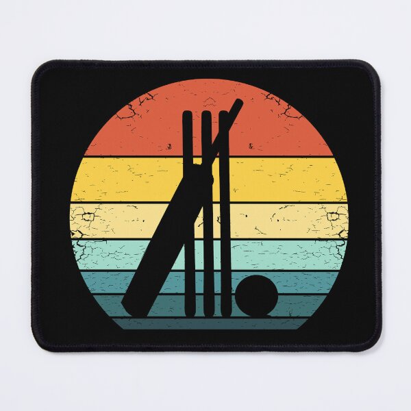 Item preview, 70s Vintage Bat Ball Wicket Cricket Retro designed and sold by KleverOlivier.