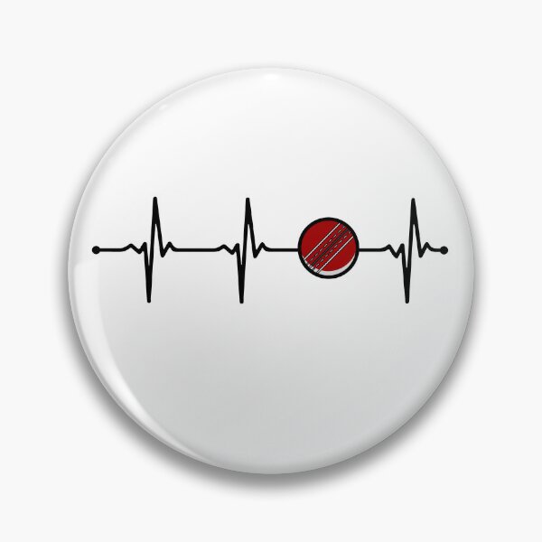 Item preview, Cricket Ball Heartbeat ECG Bv designed and sold by KleverOlivier.