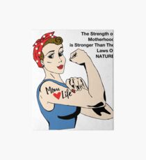 STRENGTH OF MOTHERHOOD Art Board