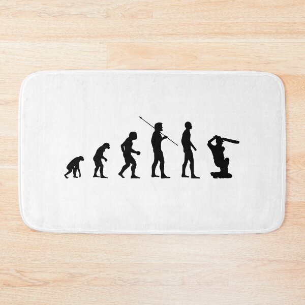 Item preview, Funny Cricket Batter Evolution of Man Sports Bv designed and sold by KleverOlivier.
