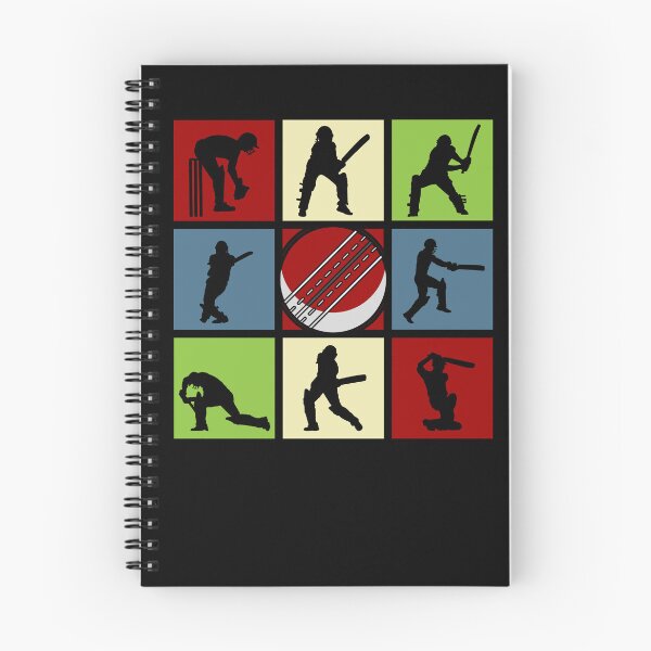 Item preview, Cricket Pop Art Sports Silhouettes designed and sold by KleverOlivier.