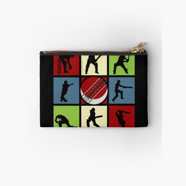 Item preview, Cricket Pop Art Sports Silhouettes designed and sold by KleverOlivier.
