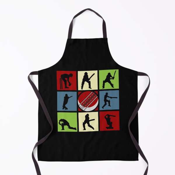 Item preview, Cricket Pop Art Sports Silhouettes designed and sold by KleverOlivier.