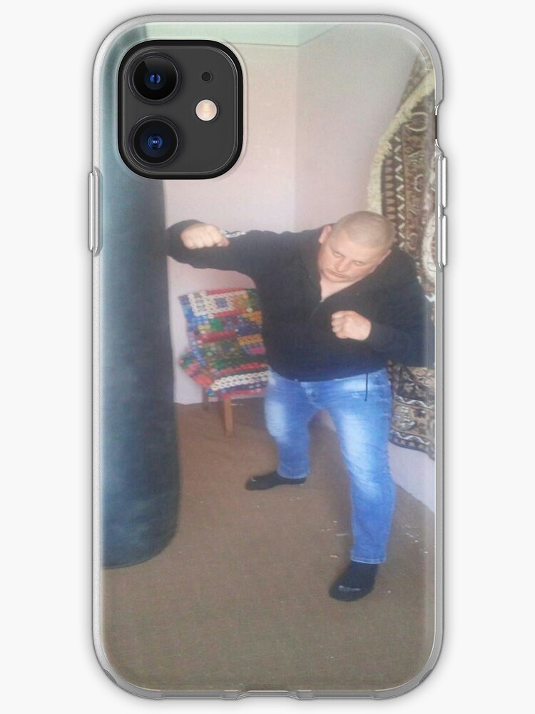 Big Boy Hitting A Tough Boy Iphone Case Cover By Manist Redbubble