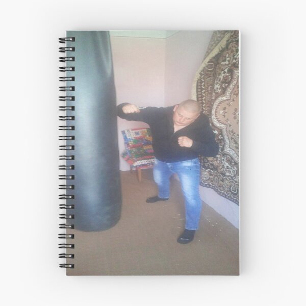 Item preview, Big boy hitting a tough boy designed and sold by Manist.