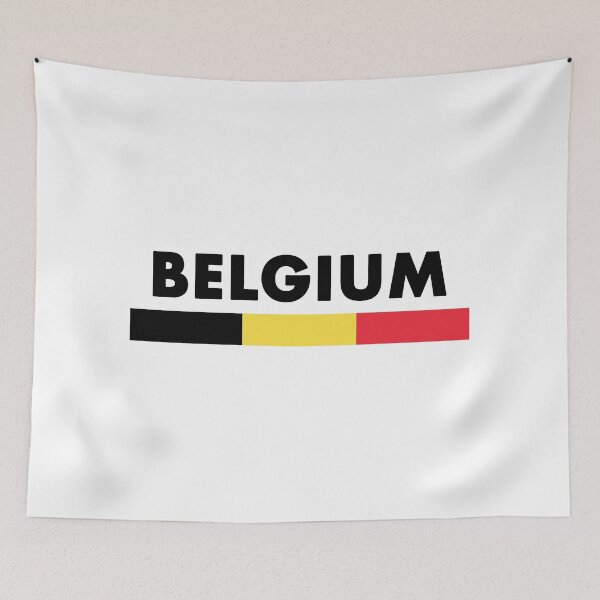 Item preview, Belgium Flag Minimalist designed and sold by lukassfr.