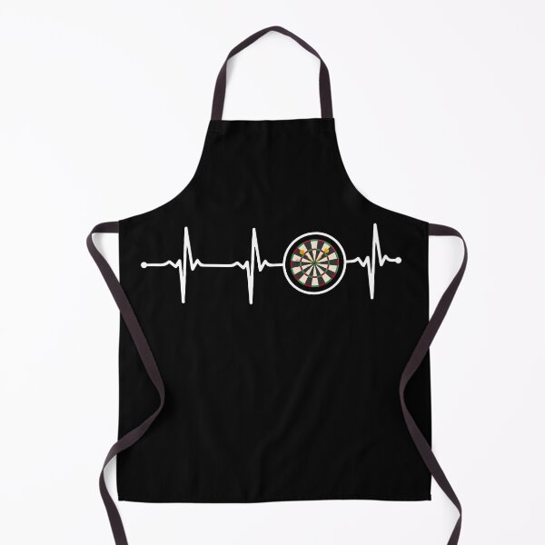 Item preview, Darts Target on a Heartbeat Lineart ECG design Wv designed and sold by KleverOlivier.