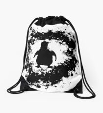 Splatr Penguin Drawstring Bag