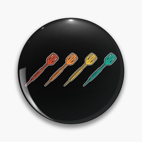 Item preview, Retro-like Repeating Darts with Vintage Colors designed and sold by KleverOlivier.