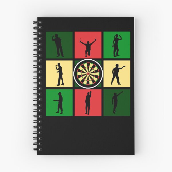 Item preview, Darts Sports Inspired Pop Art Players Silhouettes designed and sold by KleverOlivier.