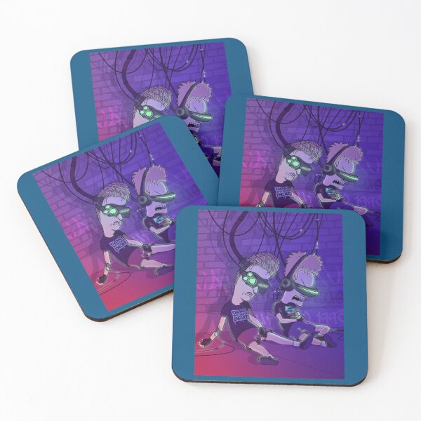 Item preview, Beavis and Butt-Head VR, Synthwave, Cyberpunk   designed and sold by LouisesStephens.