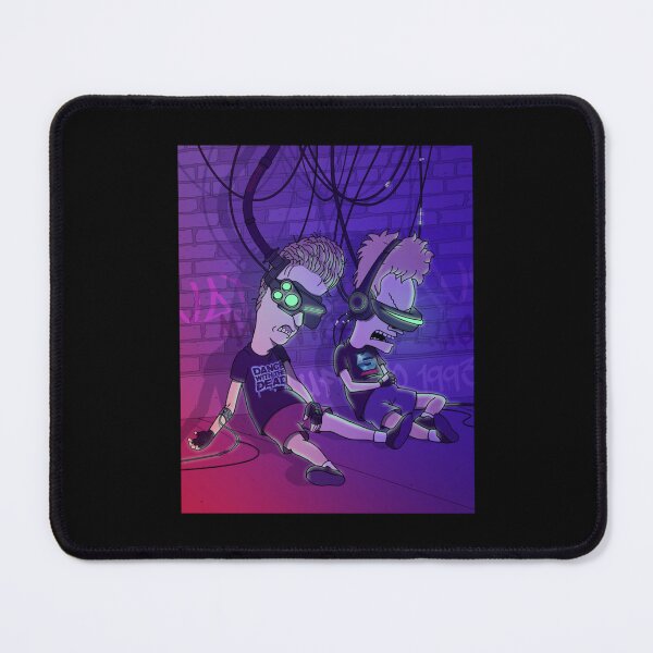Item preview, Beavis and Butt-Head VR, Synthwave, Cyberpunk designed and sold by LouisesStephens.