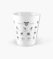 Runen-Karte Tasse (groß)