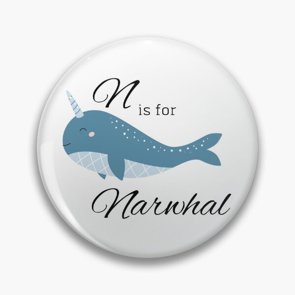 Item preview, N is for Narwhal  designed and sold by RieHarp.