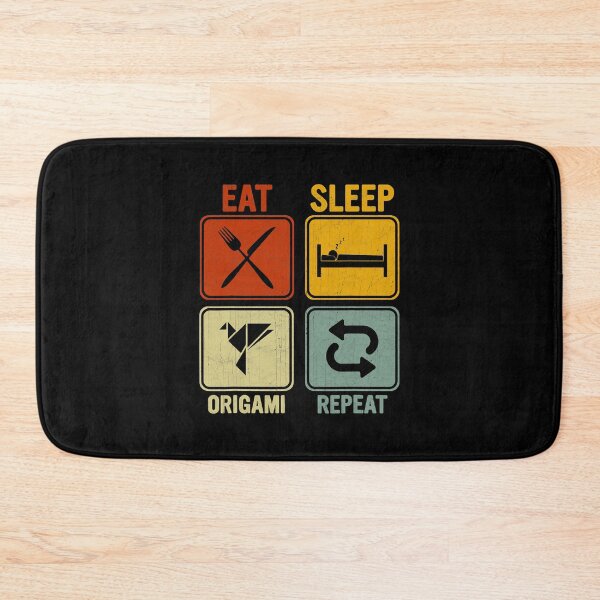 Item preview, Eat Sleep Origami Repeat Funny Origami Lover designed and sold by ArcWarden-art.