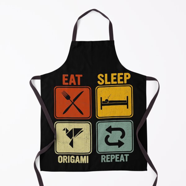 Item preview, Eat Sleep Origami Repeat Funny Origami Lover designed and sold by ArcWarden-art.