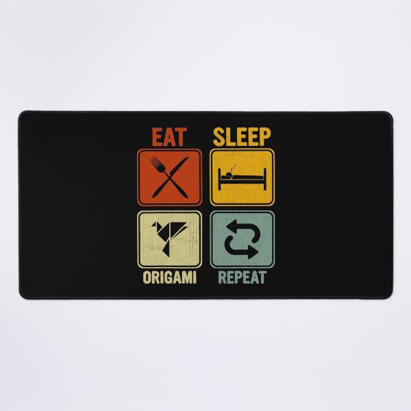 Item preview, Eat Sleep Origami Repeat Funny Origami Lover designed and sold by ArcWarden-art.