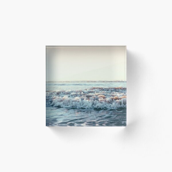Pacific Ocean Acrylic Block