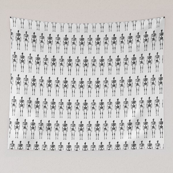 Item preview, Black Skeletons designed and sold by TLTextiles.