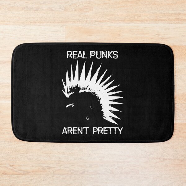 Item preview, Real Punks Aren't Pretty In White Text designed and sold by Tranquilharris.