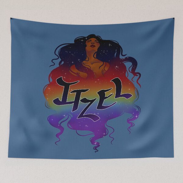 Item preview, Itzel Name Art designed and sold by AvalonUnmuzzled.